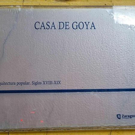 Casa De Goya Comotucasa Saragoça Exterior foto